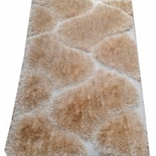 Metód prémium puha shaggy futószőnyeg 80 x 300 cm arany barna