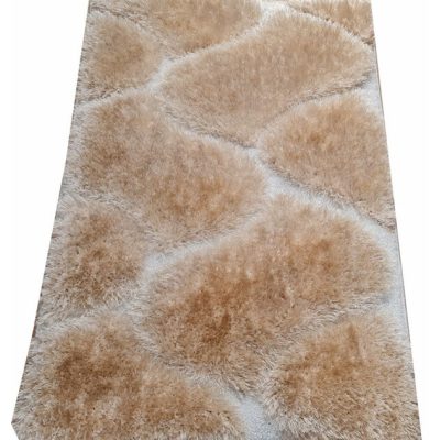   Metód prémium puha shaggy futószőnyeg 80 x 300 cm arany barna