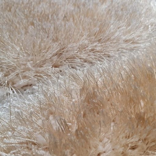 Metód prémium puha shaggy futószőnyeg 80 x 300 cm arany barna