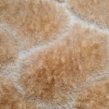 Metód prémium puha shaggy futószőnyeg 80 x 300 cm arany barna