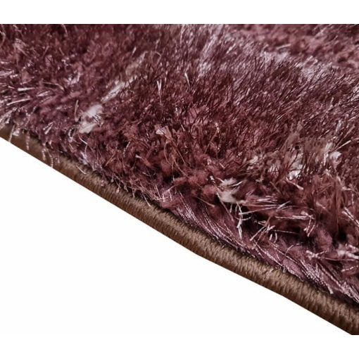 Miske prémium shaggy futószőnyeg 80 x 300 cm barna terra