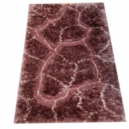 Miske prémium shaggy futószőnyeg 80 x 300 cm barna terra