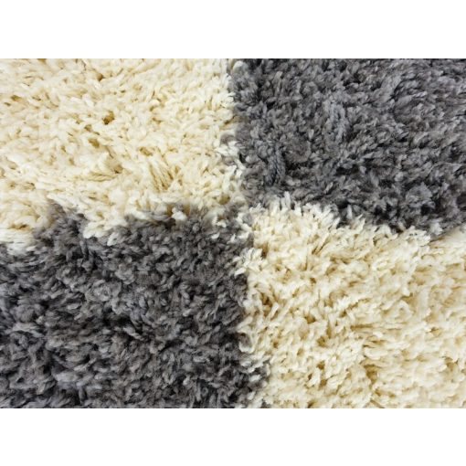 Molise modern nagyméretű shaggy szőnyeg 200 x 300 cm szürke