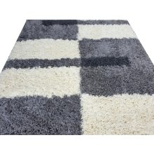 Molise modern nagyméretű shaggy szőnyeg 200 x 300 cm szürke