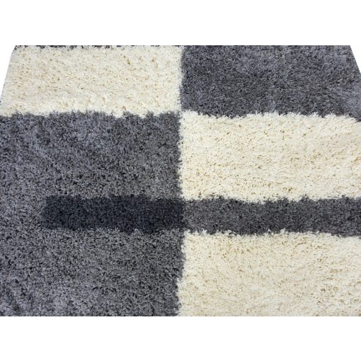 Molise modern nagyméretű shaggy szőnyeg 200 x 300 cm szürke