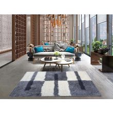 Molise nagyméretű modern shaggy szőnyeg szürke 250 x 350 cm