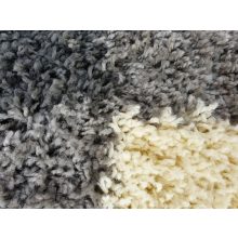 Molise nagyméretű modern shaggy szőnyeg szürke 250 x 350 cm