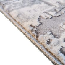 Monza Nagyméretű Modern Szőnyeg Bézs Szürke 250 x 350 cm