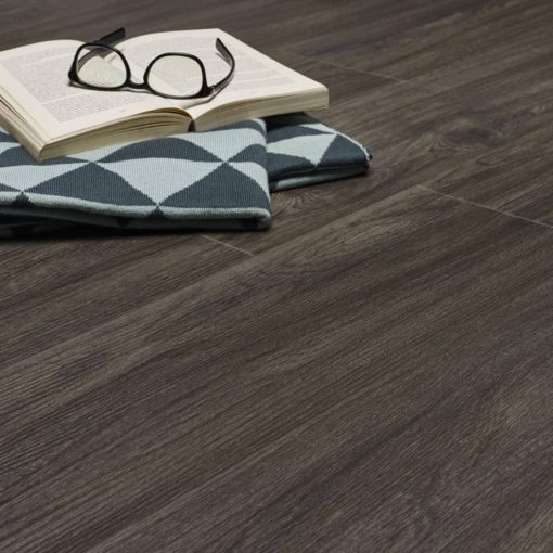 Muzaka sötétbarna modul vinyl padló fahatású LVT 2,5 mm