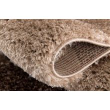 Natural Luxus Shaggy szőnyeg 60 x 110 cm bézs barna