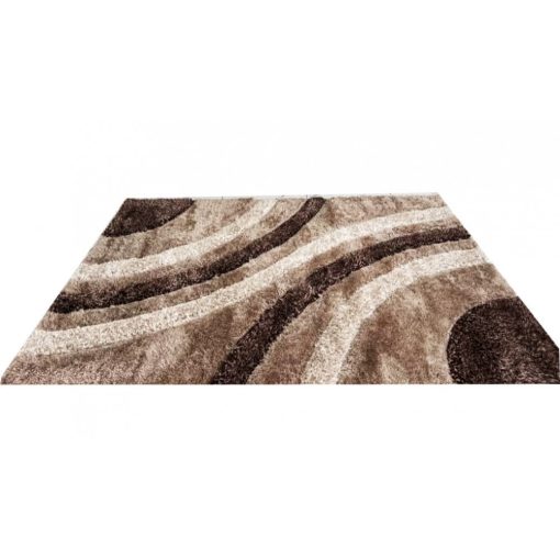Natural Luxus Shaggy szőnyeg 60 x 110 cm bézs barna