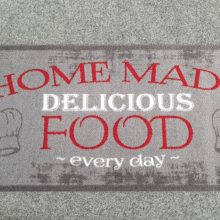 Nelda Konyhai Szőnyeg Prémium Mosható Szürke 50 x 150 cm