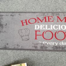 Nelda Konyhai Szőnyeg Prémium Mosható Szürke 50 x 150 cm