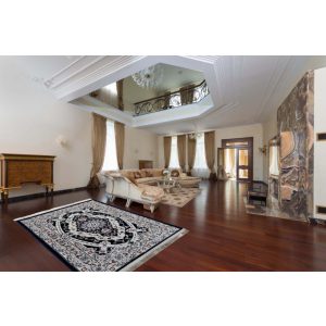   Ninabell elegáns klasszikus szőnyeg bézs kék 250 x 350 cm