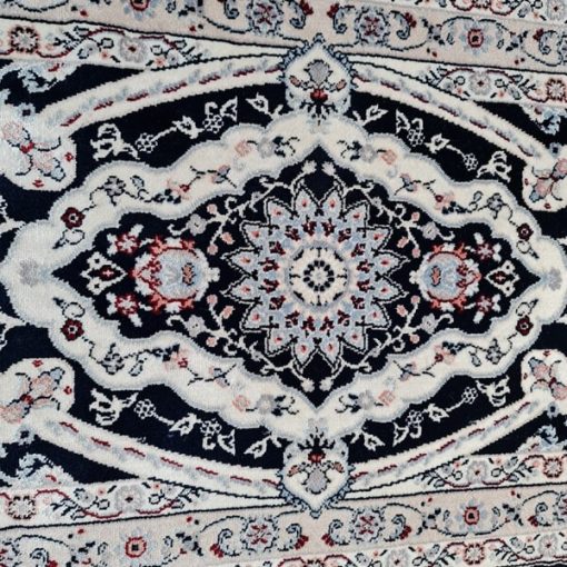 Ninabell elegáns klasszikus szőnyeg bézs kék 250 x 350 cm