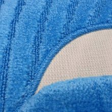 Noel 3 részes Kék Fürdőszoba Szőnyeg Szett 50 x 80 cm