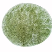Olivella kerek shaggy szőnyeg 160 cm zöld