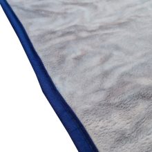 Olivér Full Vastag Gyerek Pléd Ágytakaró Versenyautós Kék 160 x 220 cm