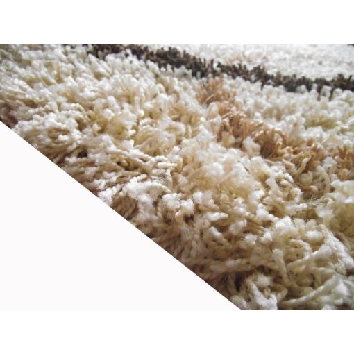 Oxford Modern Shaggy Szőnyeg Bézs Barna
