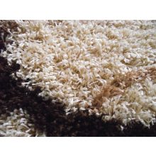 Oxford Modern Shaggy Szőnyeg Bézs Barna