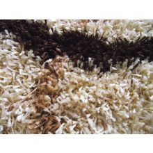 Oxford Modern Shaggy Szőnyeg Bézs Barna