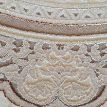 Pantano kerek klasszikus szőnyeg 120 cm bézs