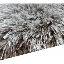 Pentele prémium szürke shaggy szőnyeg 150 x 230 cm