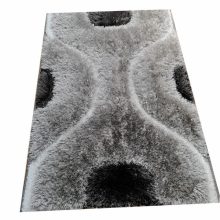 Pentele prémium szürke shaggy szőnyeg 150 x 230 cm