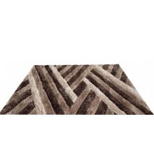 Perla modern luxus shaggy szőnyeg 60 x 220 cm barna bézs