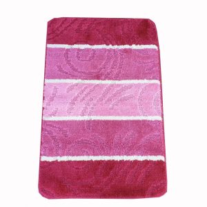   Petúnia 2 részes Fürdőszoba Szőnyeg Szett Rózsaszín 50 x 80 cm