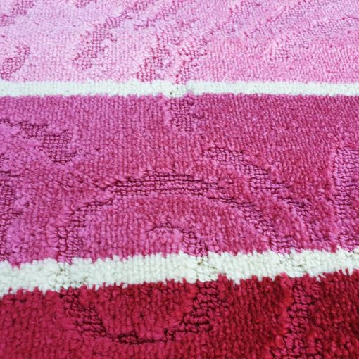 Petúnia 2 részes Fürdőszoba Szőnyeg Szett Rózsaszín 50 x 80 cm