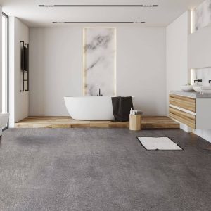 Pezzi tekercses vinyl padló vízálló PVC szürke világos