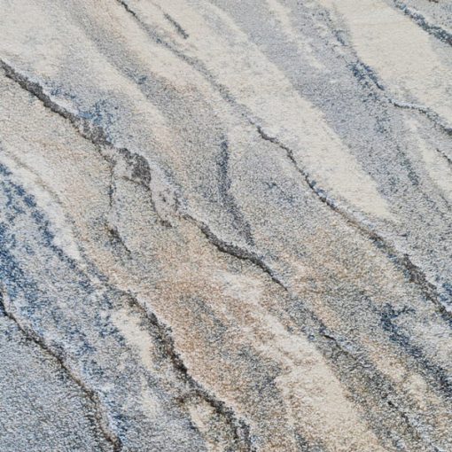 Piazetta modern futószőnyeg 80x300 cm szürke kék