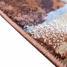 Podgorica Modern Szőnyeg 80 x 150 cm Barna Bézs