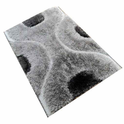 Prímusz prémium szürke shaggy szőnyeg 125 x 200 cm