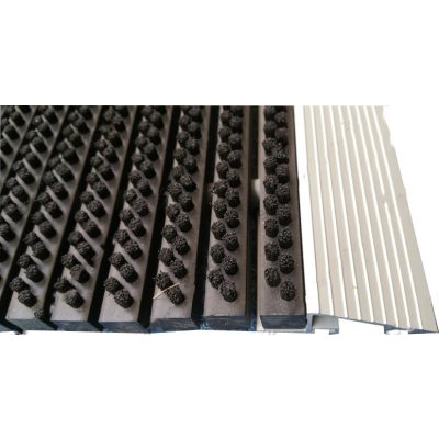   Random extra erős lábtörlő acélsodronyos fekete 50 x 80 cm