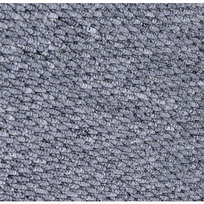 Romane Szürke Buklé Padlószőnyeg Modern 4 m széles