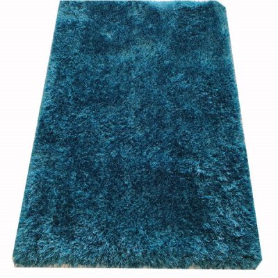 Rosalba türkiz shaggy futószőnyeg 80x300 cm prémium
