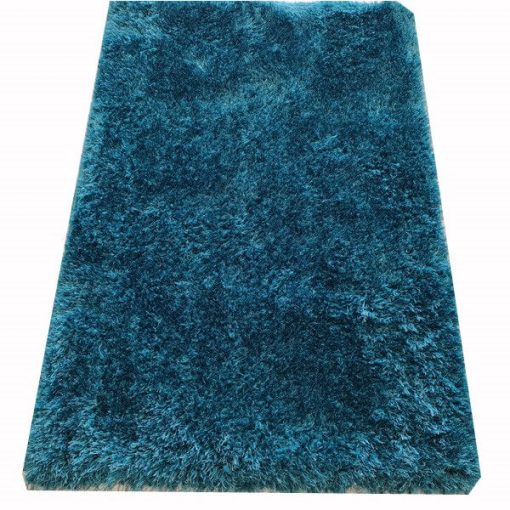 Rosalba türkiz shaggy futószőnyeg 80x300 cm prémium