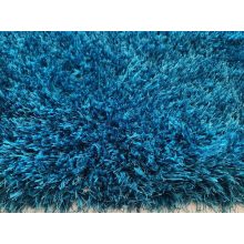 Rosalba türkiz shaggy futószőnyeg 80x300 cm prémium