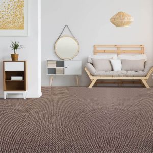 Simeon Padlószőnyeg 4 m széles barna