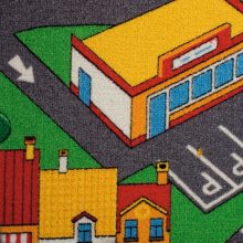 Sin Cityi autopályas gyerek padlószőnyeg