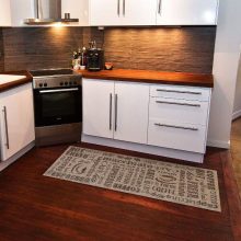 Spice Konyhai Szőnyeg kávés bézs 80 x 200 cm