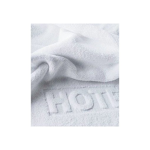 Steam 100% pamut kádkilépő hotel fürdőszoba szőnyeg 50 x 70 cm fehér