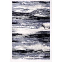 Stupic egyedi modern kék szőnyeg 200 x 290 cm