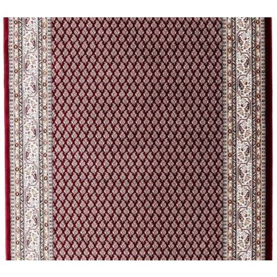 Suzanna Klasszikus Futószőnyeg 80 cm széles Bordó