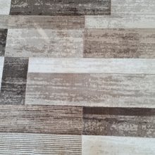 Suzanne modern barna bézs szőnyeg 125x200 cm
