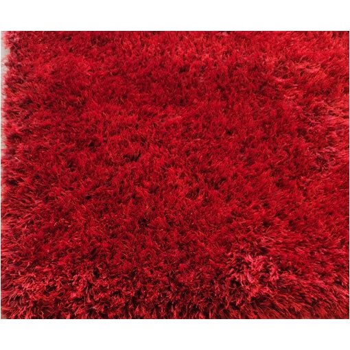 Tadeusz shaggy futószőnyeg 80 x 300 cm piros prémium