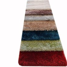 Tadeusz shaggy futószőnyeg 80 x 300 cm piros prémium