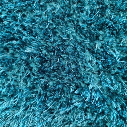 Elenor Kerek Shaggy szőnyeg 160 cm éjkék